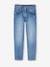 Gerade Mädchen Jeans, Hüftweite SLIM - bleached+blue stone - 5