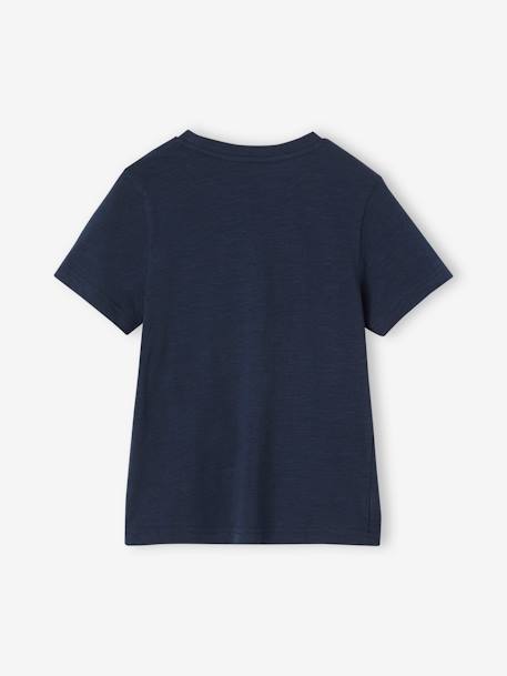 Jungen T-Shirt BASIC, personalisierbar Oeko-Tex - blaugrau+bordeaux+graugrün+mandarine+marine+türkis+wollweiß - 36