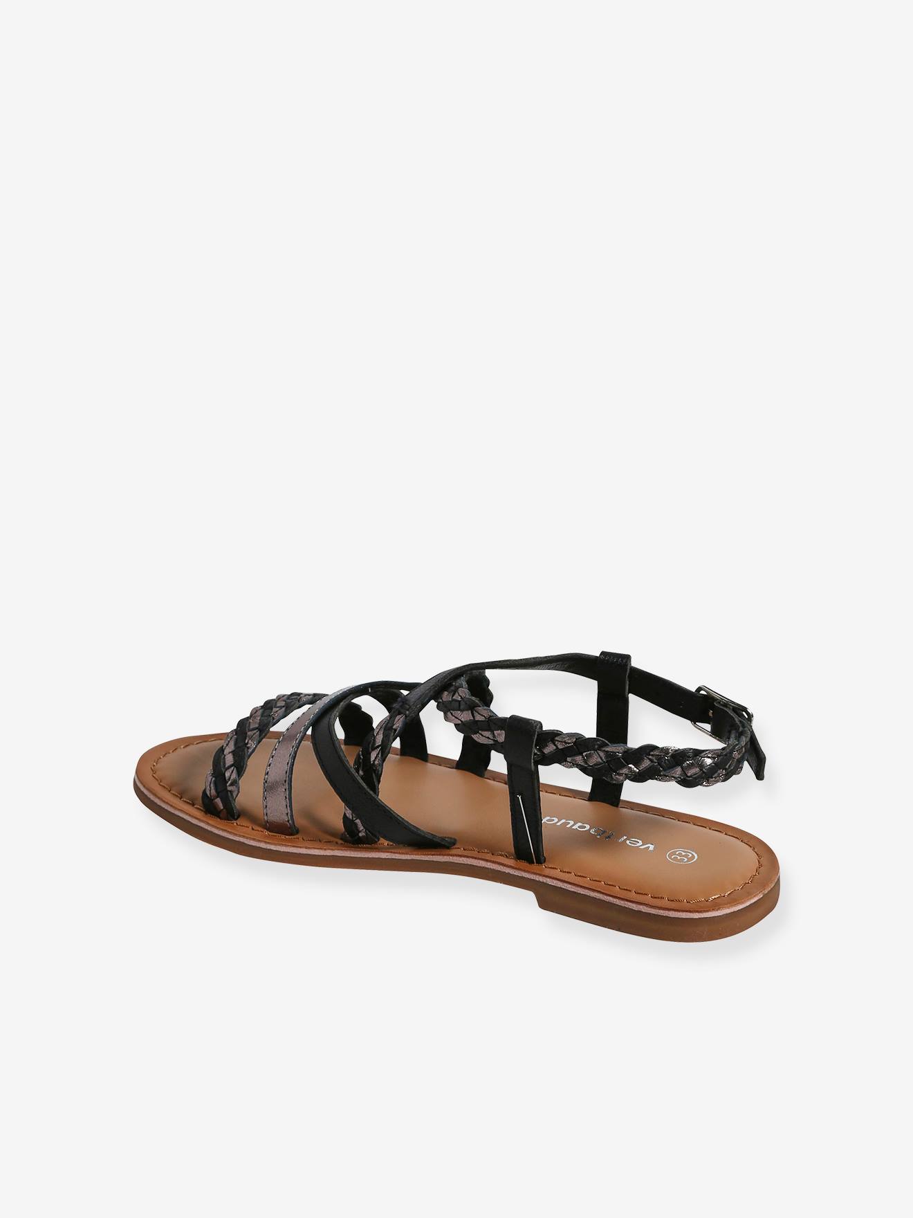 Thumbnail - Kinder Sandalen mit überkreuzten Riemchen