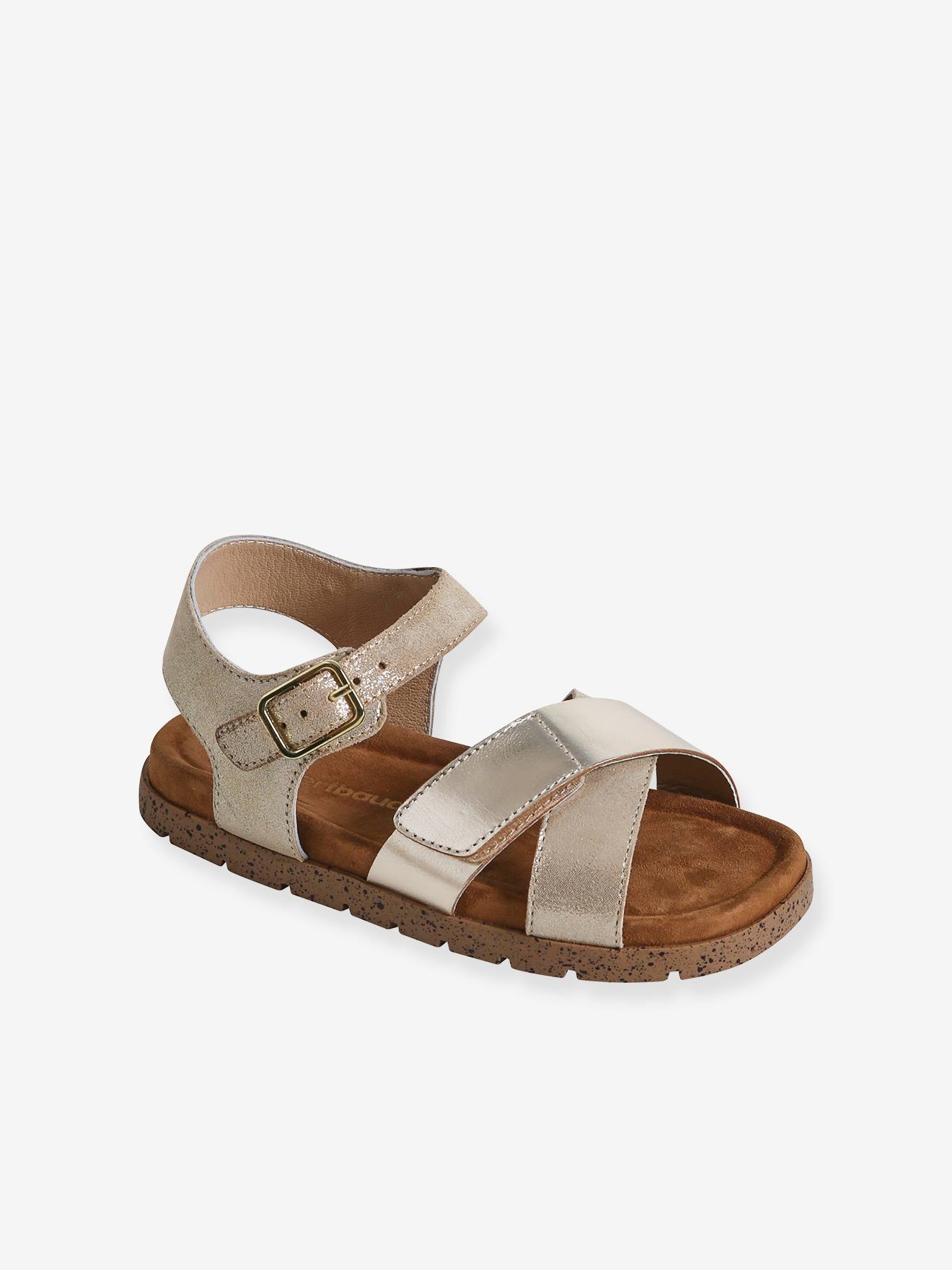 Kinder Sandalen in Glanz-Optik