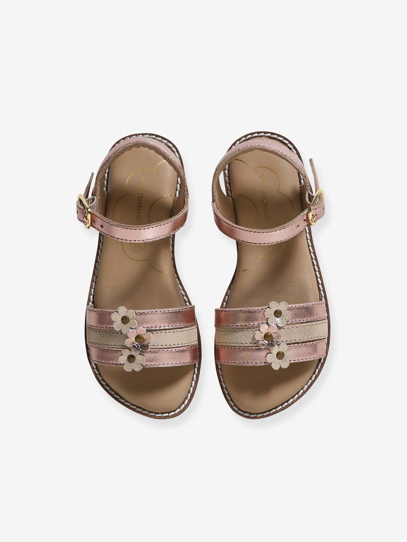 Thumbnail - Kinder Sandalen mit Anziehtrick ocker