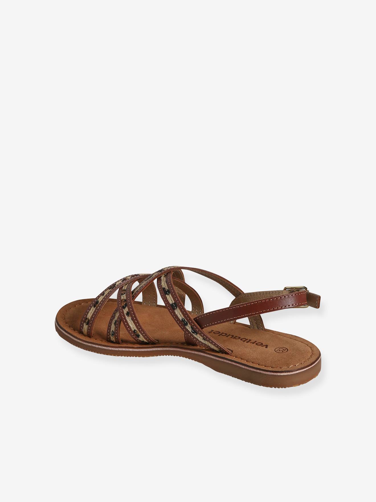 Thumbnail - Kinder Sandalen mit überkreuzten Riemchen