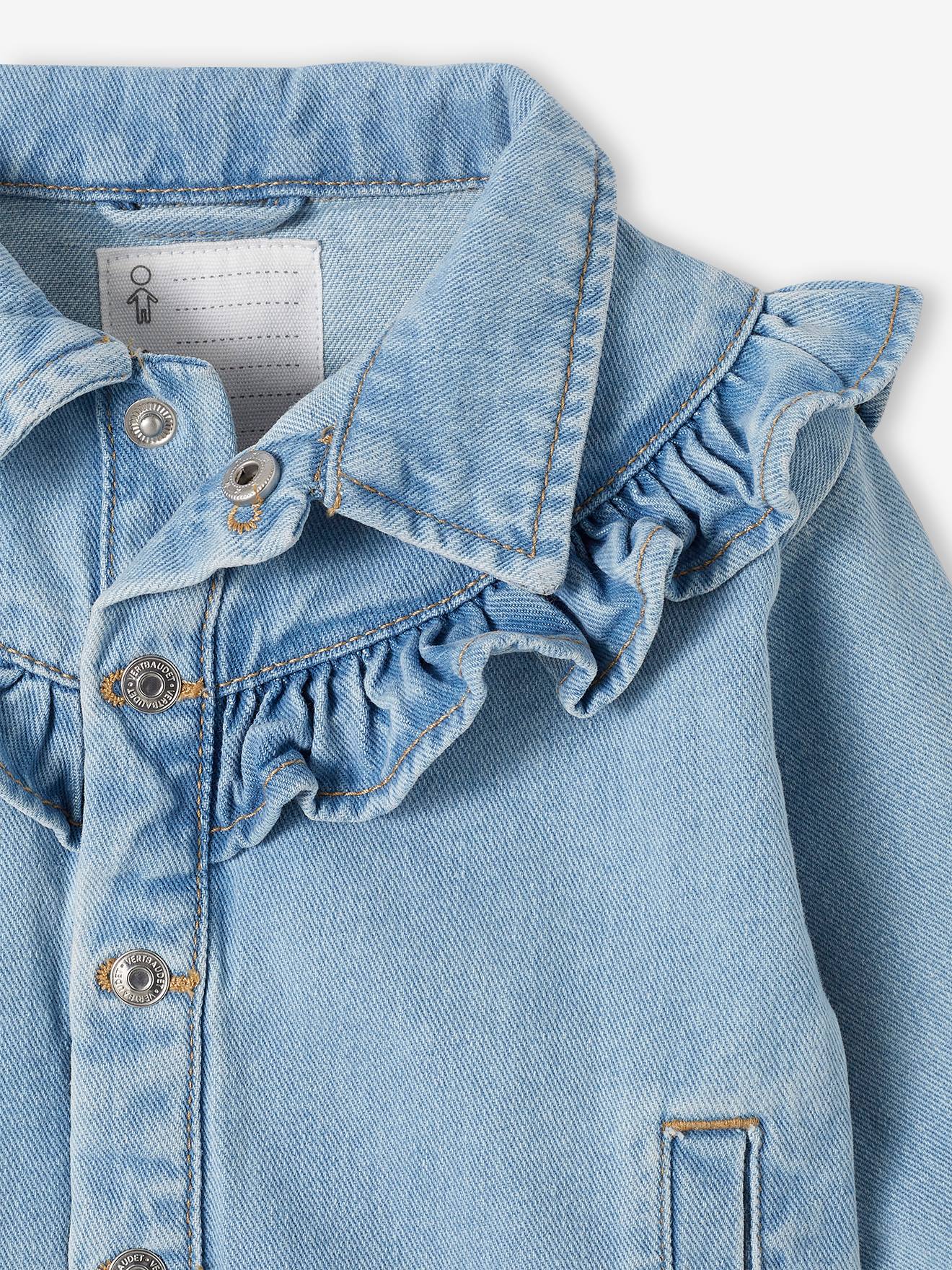 Thumbnail - Baby Jeansjacke mit Volants