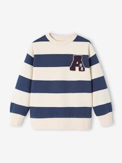 Jungenkleidung-Jungen Sweatshirt mit Frottee-Patch