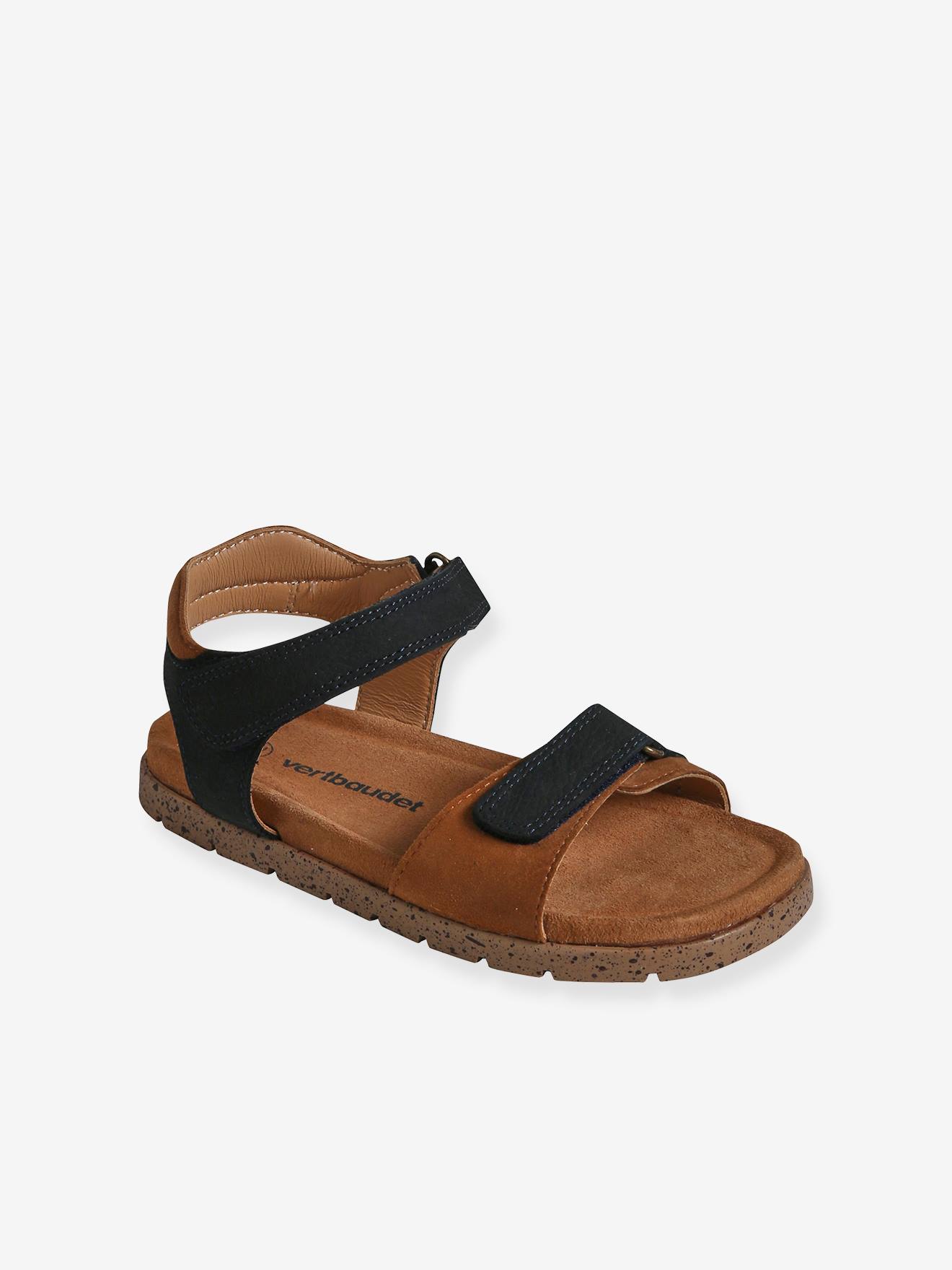 Kinder Leder-Sandalen mit Klettriemchen