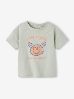 Bio-Kollektion: Baby T-Shirt mit Meeres-Motiven -  - [numero-image]