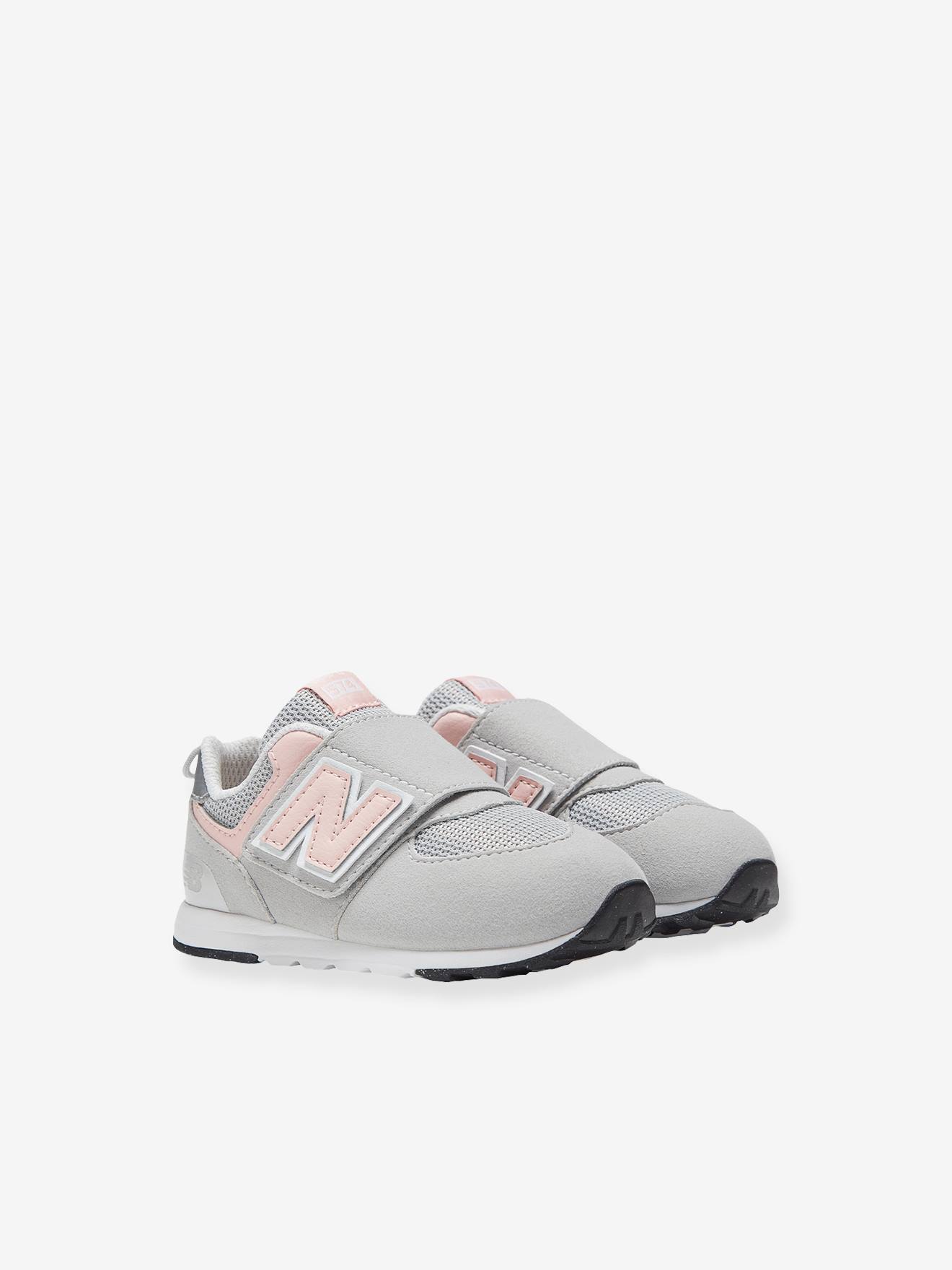 New Balance Baby Klett Sneakers NW574PK NEW BALANCE in mausgrau