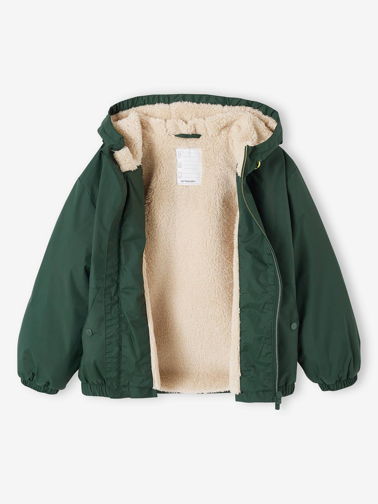 Thumbnail - Jungen Anorak mit Teddyfleece-Futter
