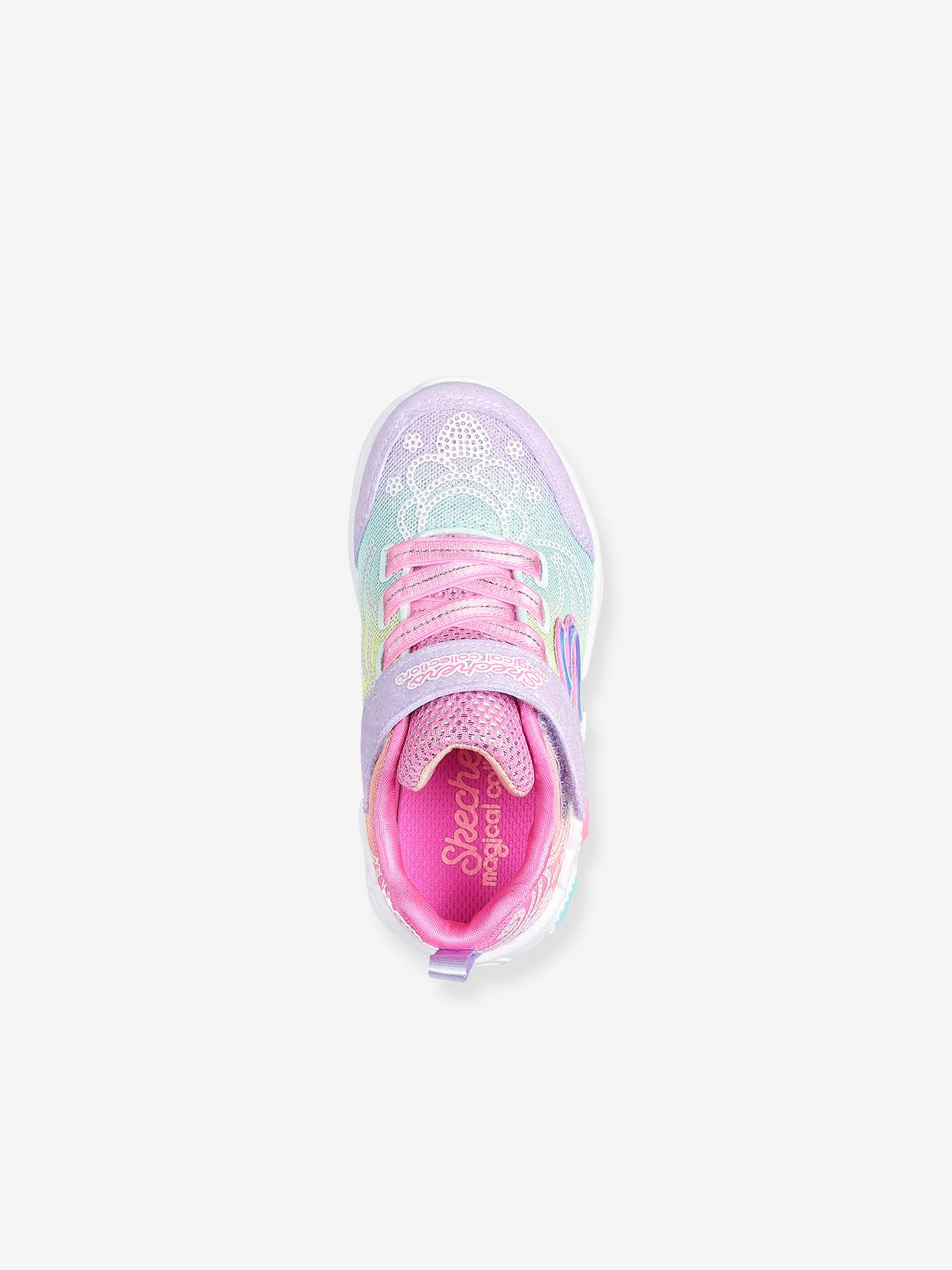 Thumbnail - Kinder Leucht-Sneakers Princess Wishes Magical Collection 302686N MLT SKECHERS