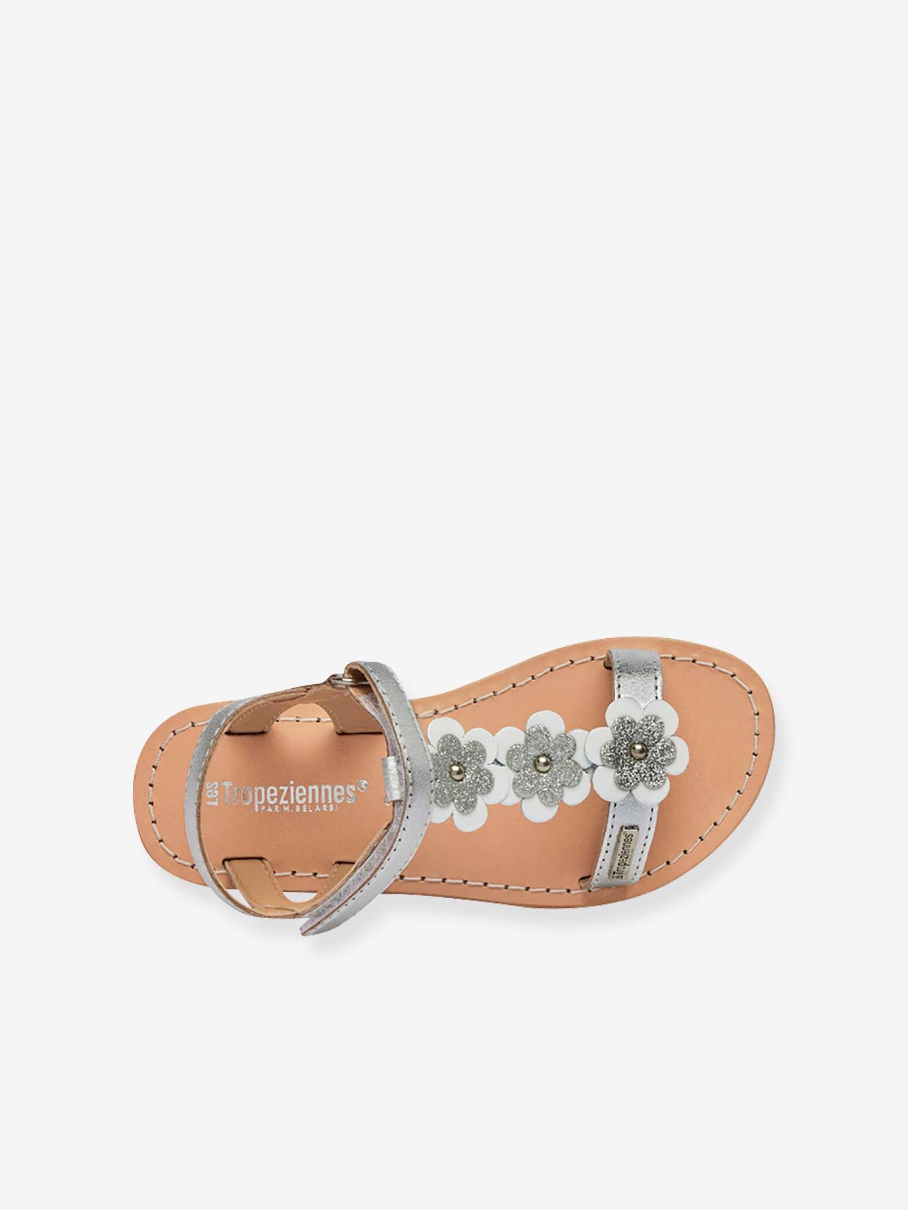 Thumbnail - Mädchen Klett-Sandalen Ibiscus LES TROPEZIENNES PAR M. BELARBI mit Recycling-Elastomer