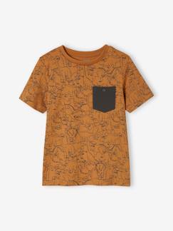Jungen T-Shirt, Print und Brusttasche Oeko-Tex -  - [numero-image]