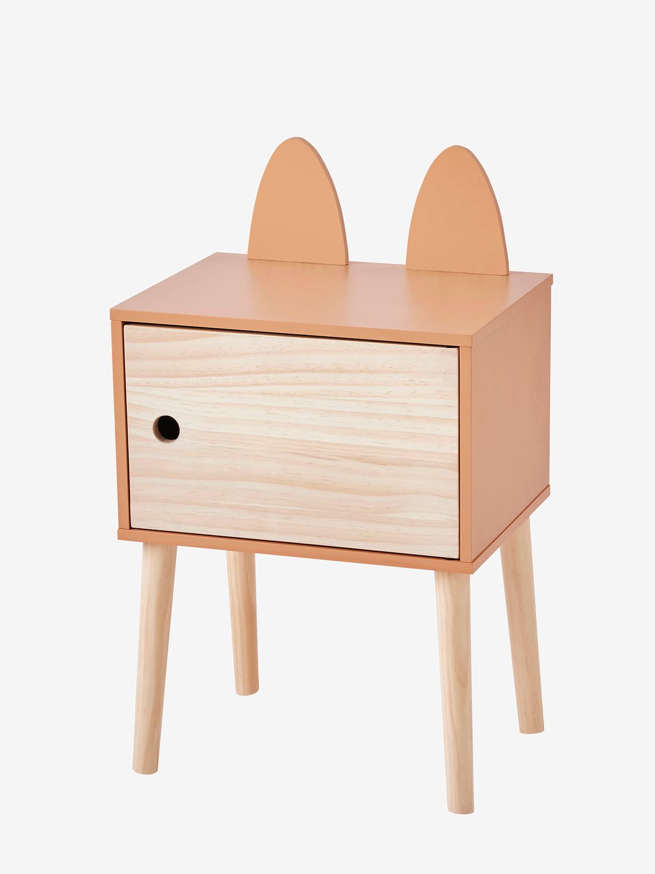Thumbnail - Kinderzimmer Nachttisch mit Fuchsohren FOXY aus Holz