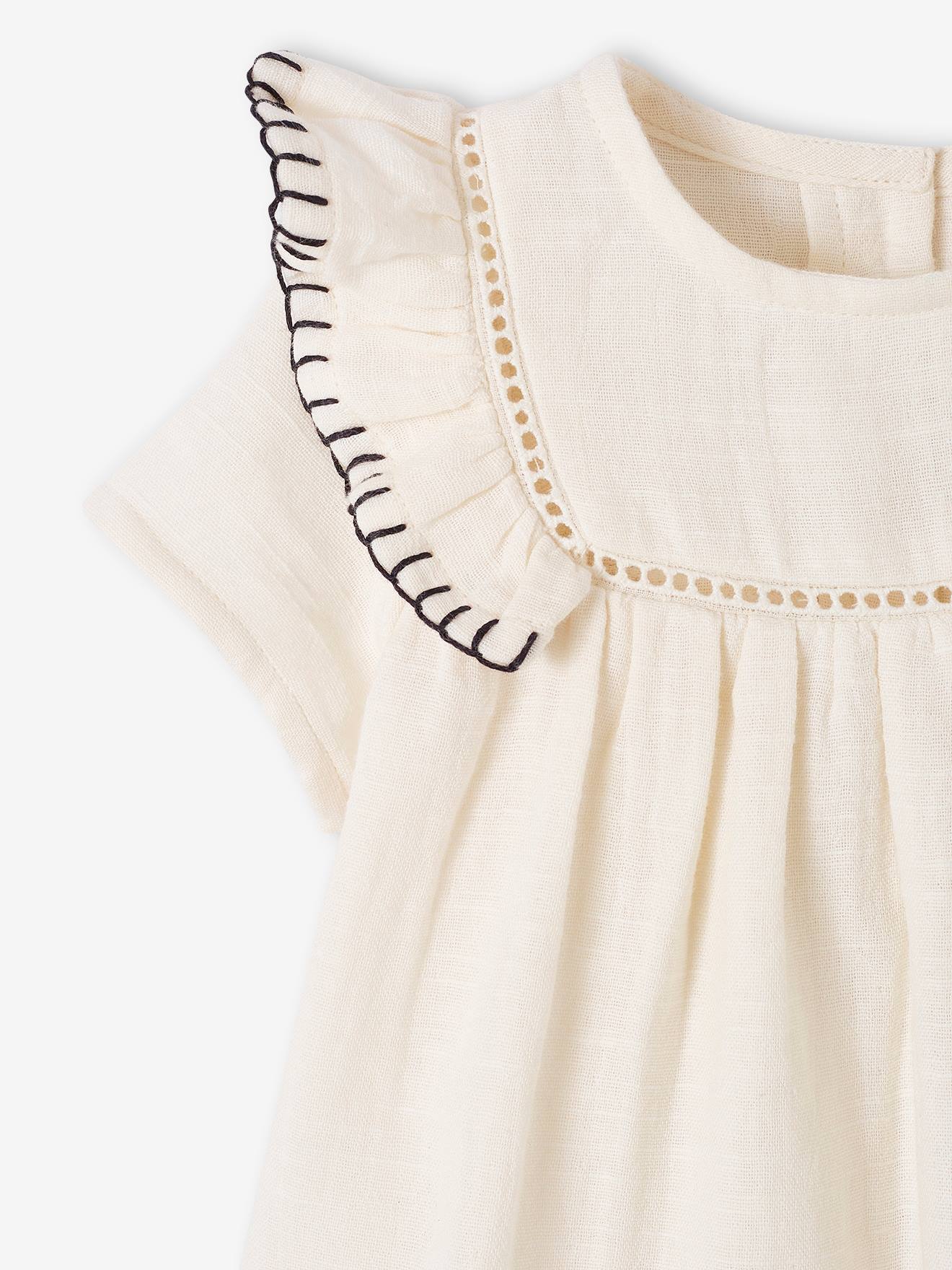 Thumbnail - Baby Kleid aus Musselin