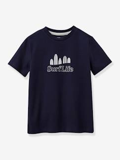 Jungenkleidung-Jungen T-Shirt CYRILLUS, Bio-Baumwolle