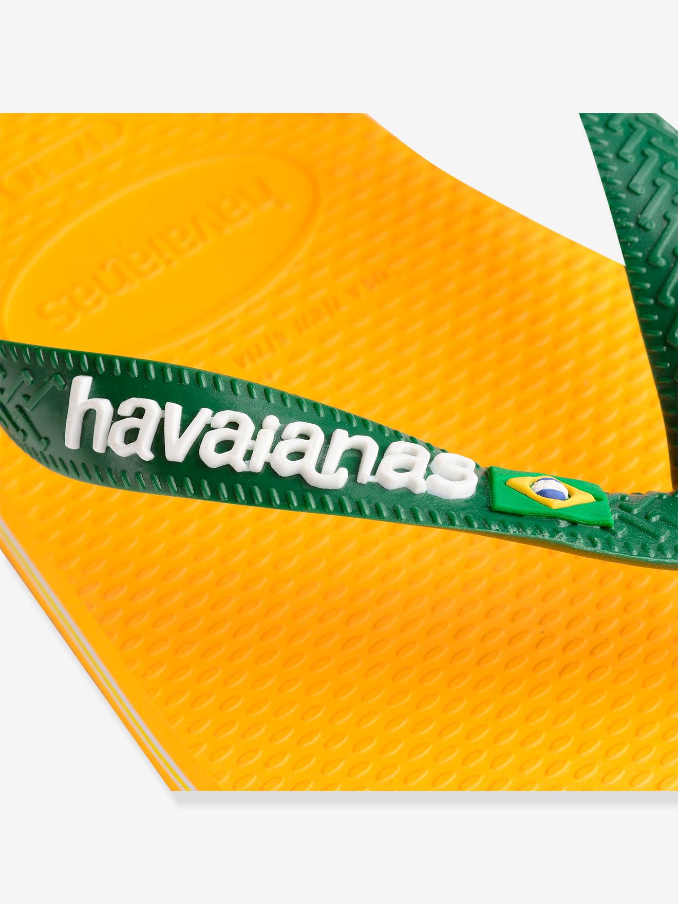 Thumbnail - Kinder Zehenpantoletten Brasil Logo HAVAIANAS