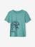 Jungen T-Shirt mit Schriftzug oder Print BASIC Oeko-Tex - aqua+gelb+königsblau+mintgrün+nachtblau+salbeigrün+weiß - 18