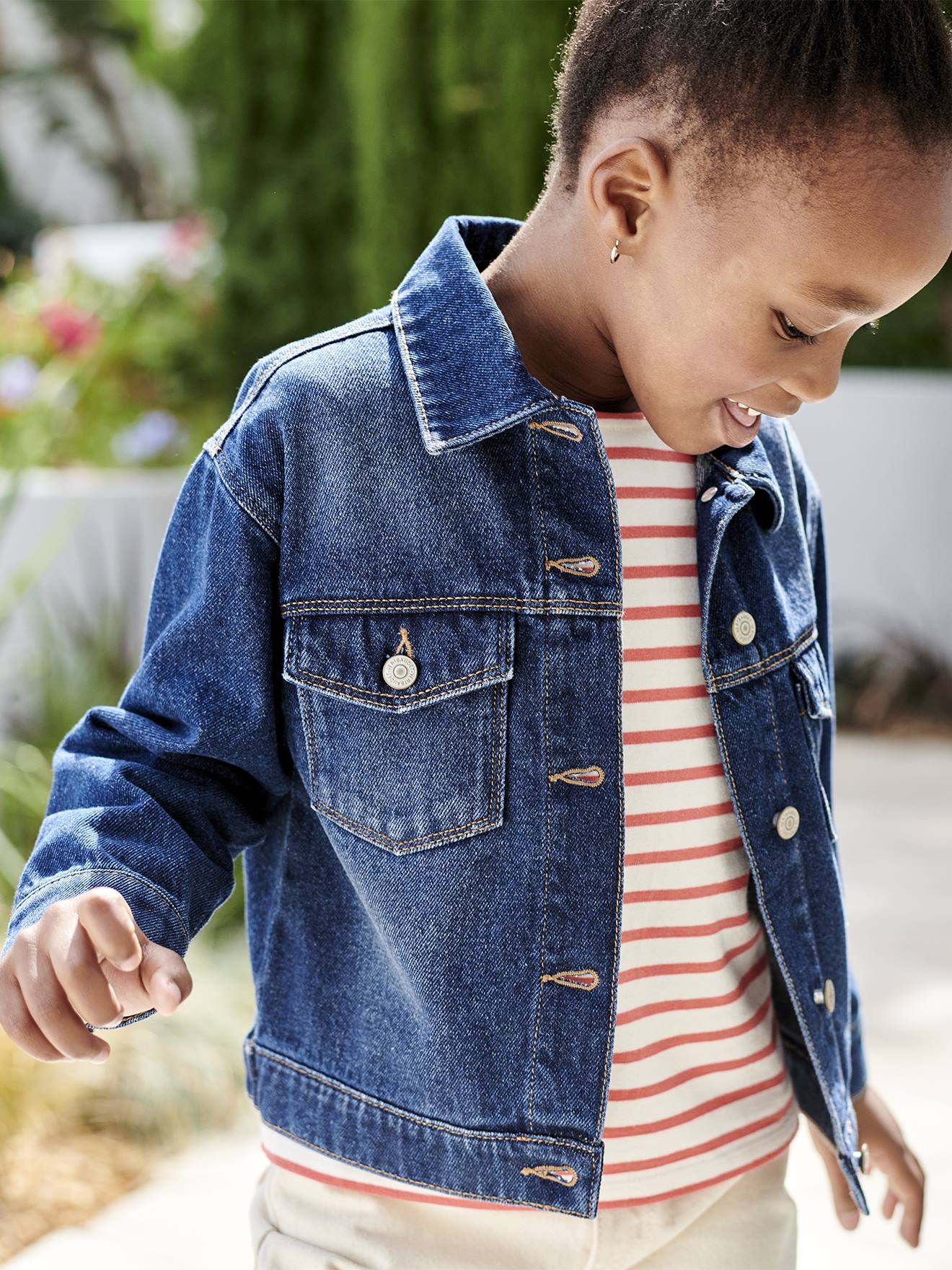 Mädchen Jeansjacke