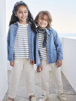 Maedchenkleidung-Capsule Mix & Match: Kinder Unisex Hose, Musselin aus Bio-Baumwolle