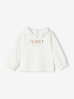 Babymode-Shirts & Rollkragenpullover-Baby Shirt mit Kragen Oeko-Tex