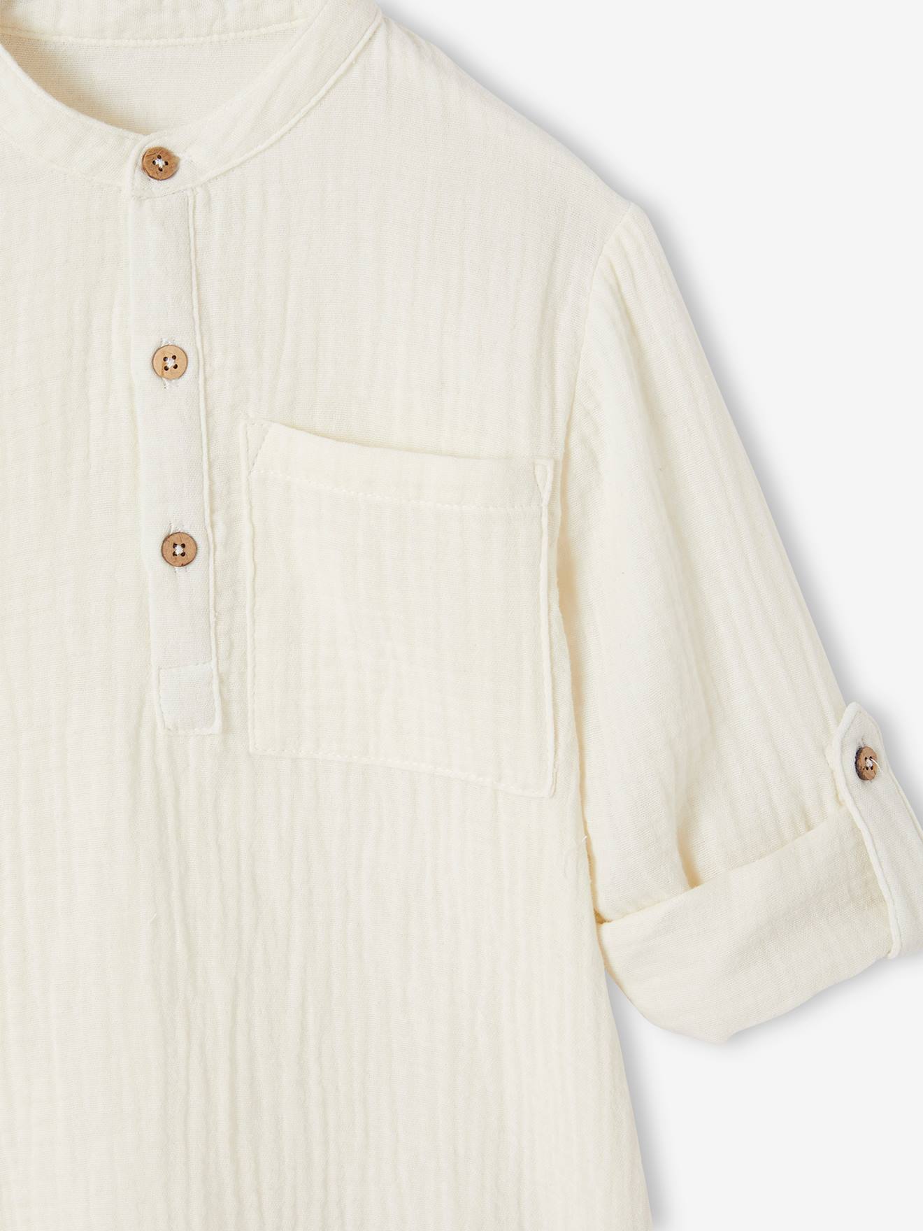 Thumbnail - Jungen Hemd aus Musselin