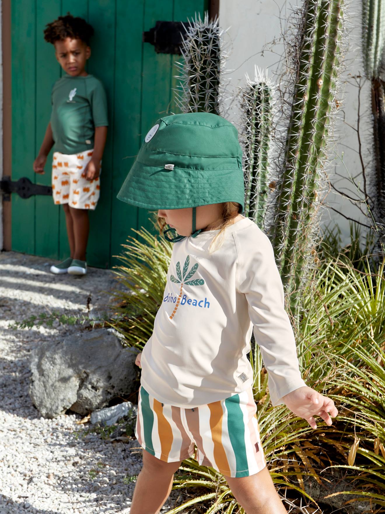 Thumbnail - Kinder UV-Sonnenhut LÄSSIG