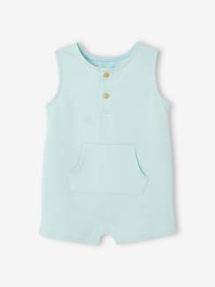 Babymode-Baby Kurzoverall aus Sweatware Oeko-Tex