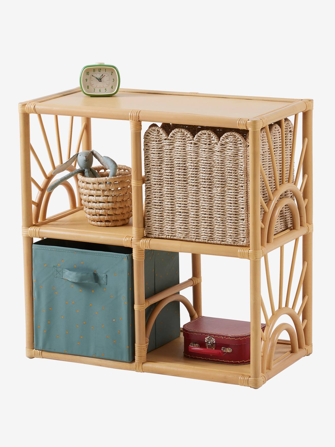 Thumbnail - Kinderzimmer Regal SONNENSCHEIN aus Rattan