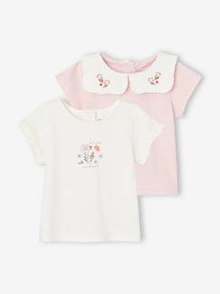 Babymode-2er-Pack Baby T-Shirts aus Bio-Baumwolle