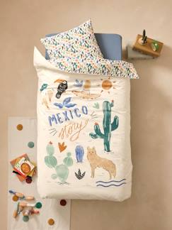 Dekoration & Bettwäsche-Kinderbettwäsche-Kinder Bettwäsche-Set MEXICO STORY mit Recycling-Baumwolle