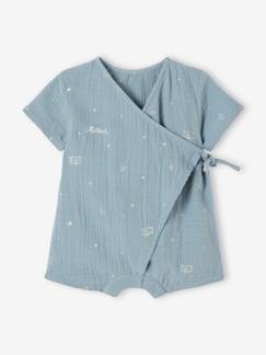 Babymode-Strampler & Schlafanzüge-Kurzer Baby Schlafanzug, personalisierbar