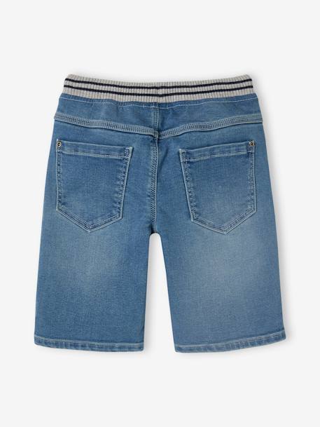 Jungen Shorts mit Schlupfbund, Denim-Look - blue stone+double stone+grauer denim - 12