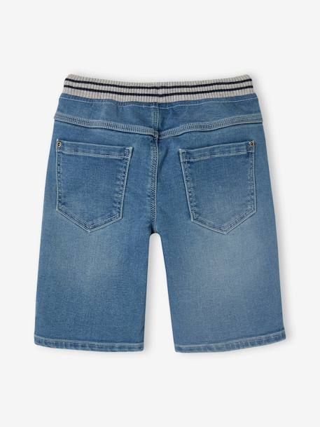 Jungen Shorts mit Schlupfbund, Denim-Look blue stone+double stone+grauer denim 12