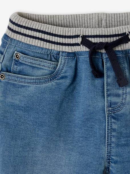 Jungen Shorts mit Schlupfbund, Denim-Look - blue stone+double stone+grauer denim - 10