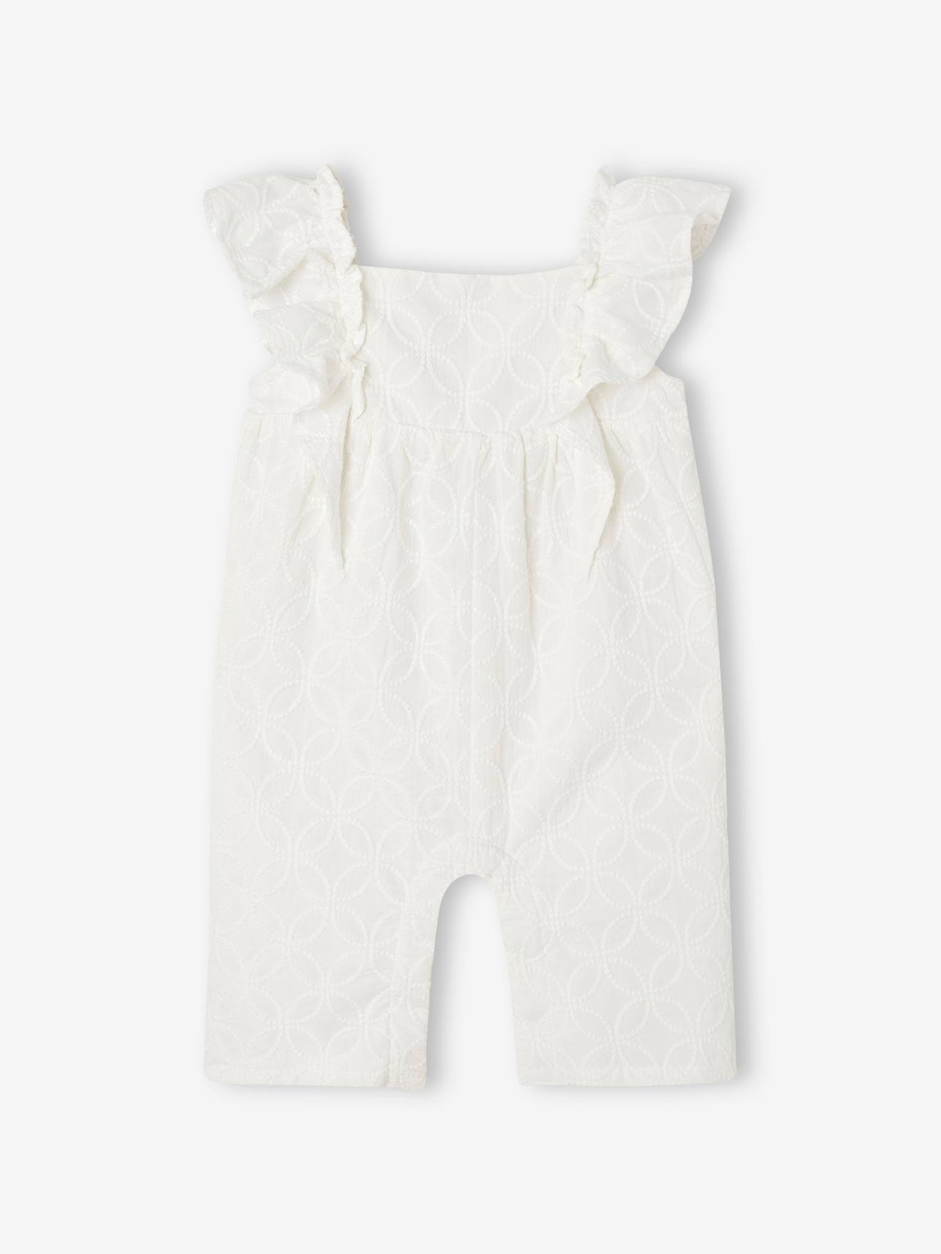 Thumbnail - Festlicher Baby Overall mit Stickereien
