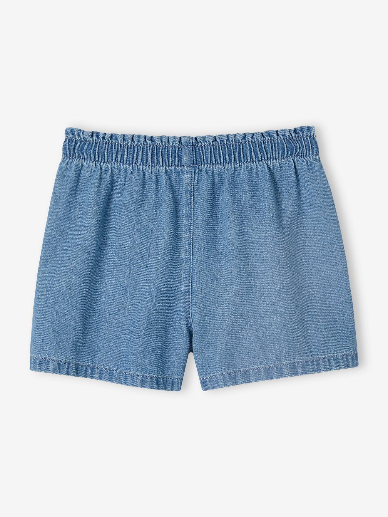 Thumbnail - Mädchen Jeansshorts mit Dehnbund