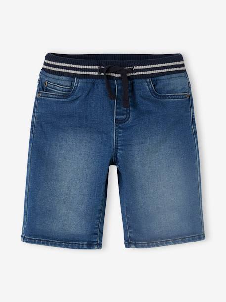 Jungen Shorts mit Schlupfbund, Denim-Look blue stone+double stone+grauer denim 3