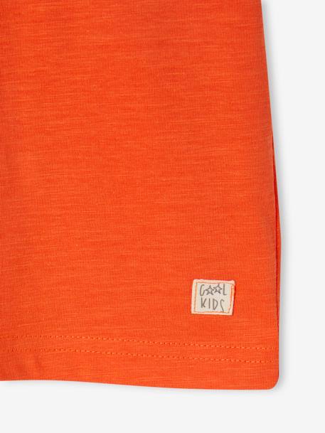 Jungen T-Shirt BASIC, personalisierbar Oeko-Tex - blaugrau+bordeaux+graugrün+mandarine+marine+türkis+wollweiß - 32