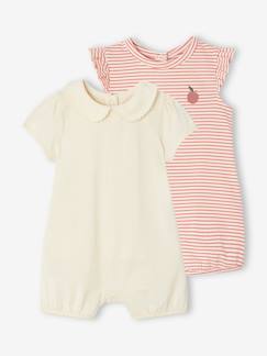 Babymode-Strampler & Schlafanzüge-2er-Pack Baby Sommer-Overalls