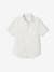 Festliches Jungen Kurzarm-Hemd mit Fliege - weiß - 2