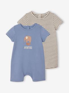 Babymode-Strampler & Schlafanzüge-2er-Pack Baby Sommer-Overalls