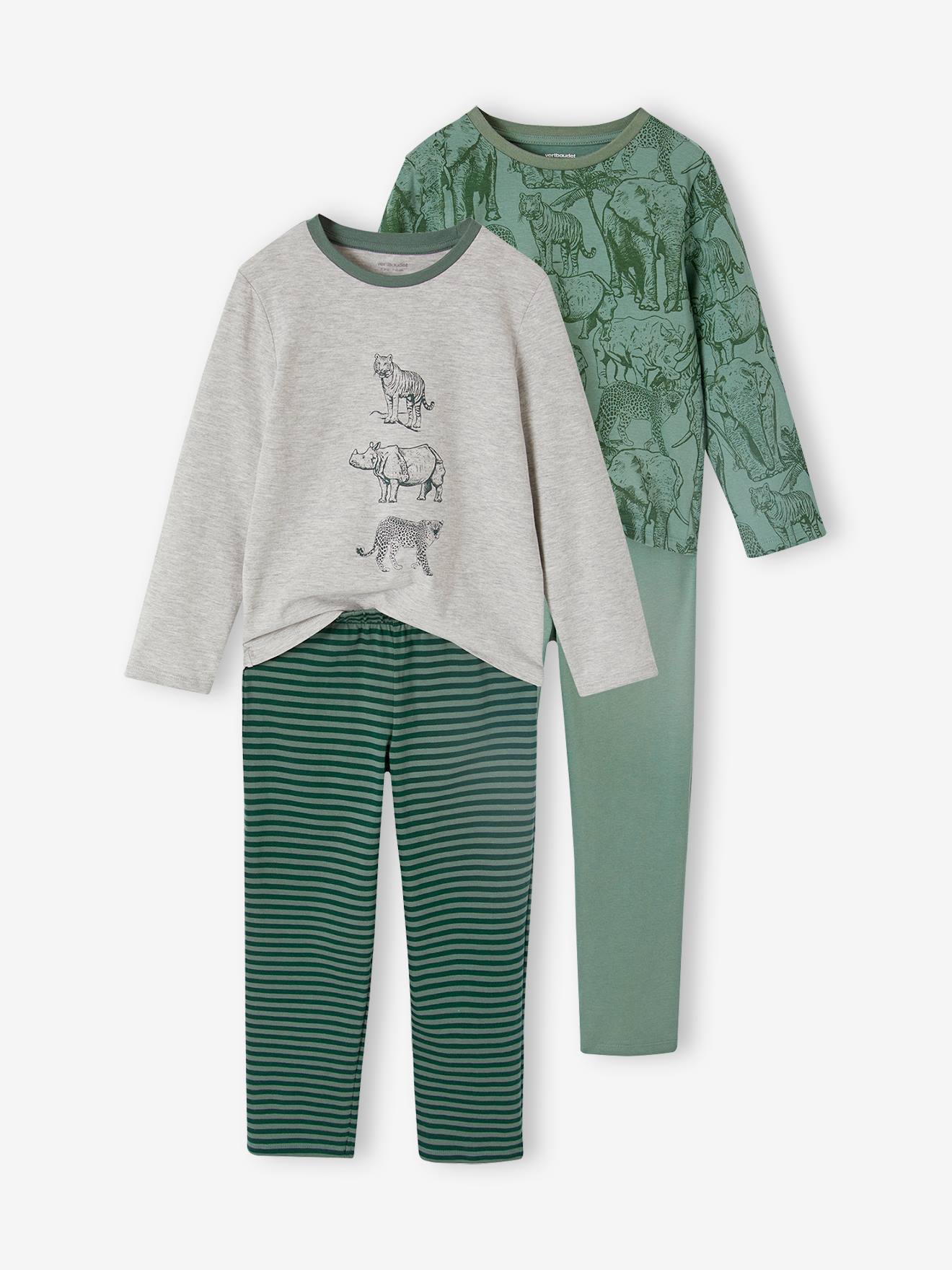 2er-Pack Jungen Schlafanzüge