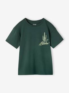 Jungenkleidung-Shirts, Poloshirts & Rollkragenpullover-Jungen T-Shirt mit Kaktusprint Oeko-Tex