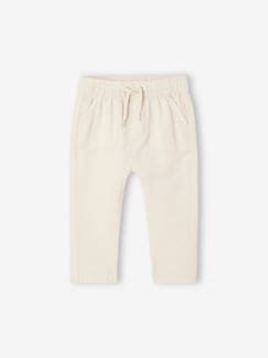 Babymode-Hosen & Jeans-Baby Hose aus Baumwolle/Leinen