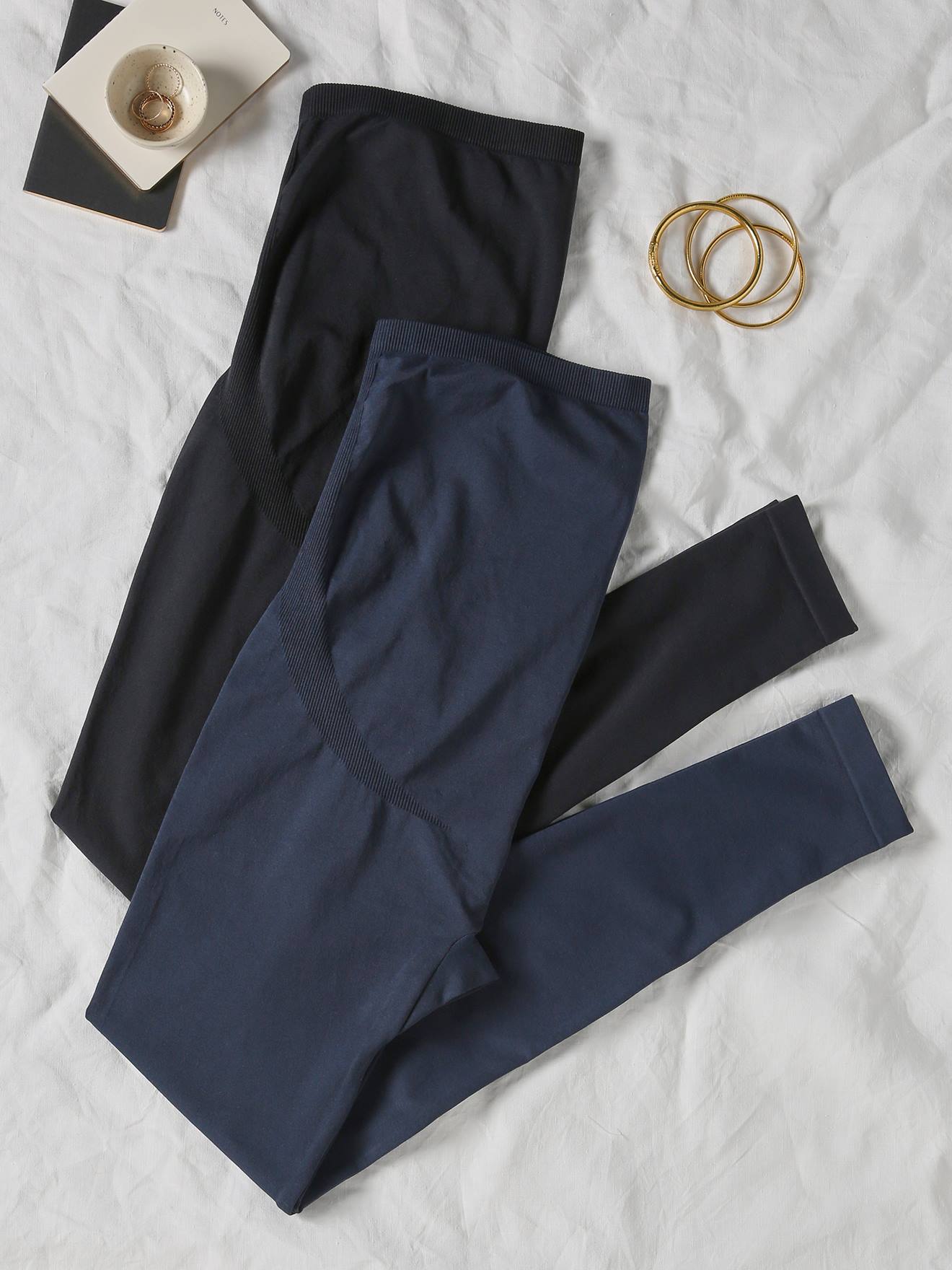 Thumbnail - 2er-Pack Umstands-Leggings Seamless ENVIE DE FRAISE