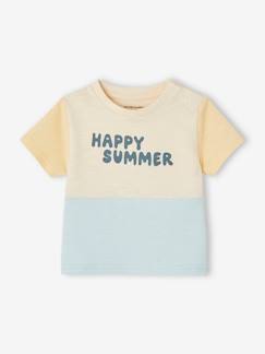 Babymode-Baby T-Shirt, Colorblock Oeko-Tex