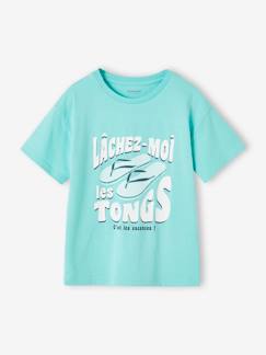 Jungenkleidung-Shirts, Poloshirts & Rollkragenpullover-Jungen T-Shirt mit Urlaubsmotiv