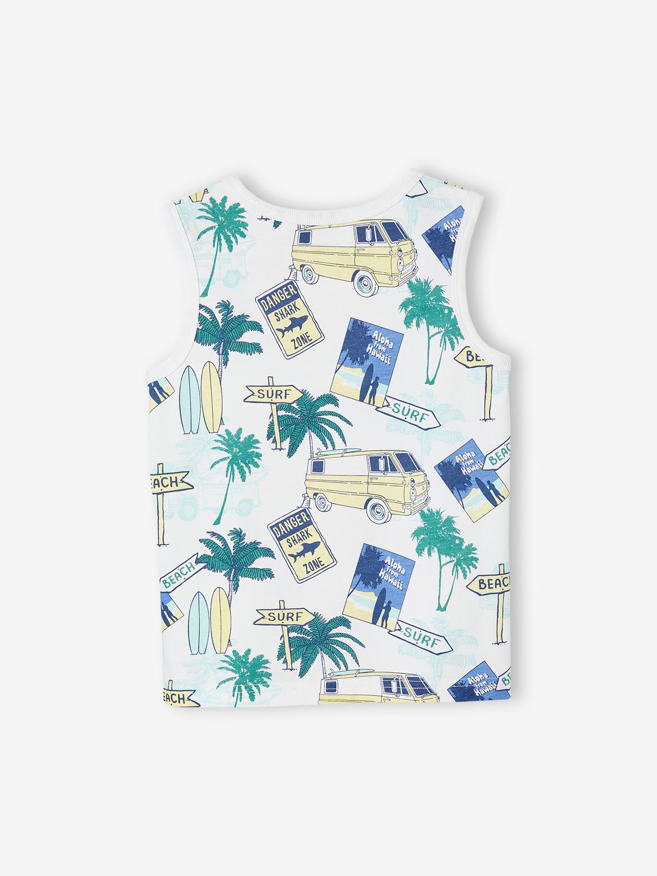 Thumbnail - Jungen Trägershirt mit Recycling-Baumwolle