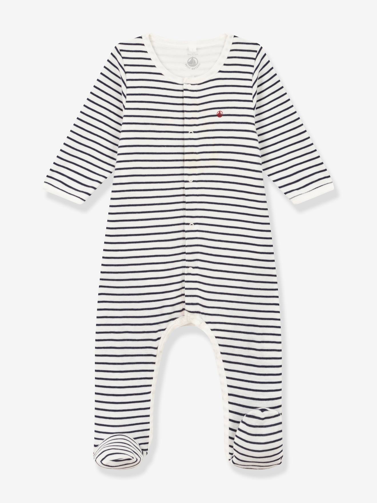 Petit Bateau Baby-Jungen Body Langarm - Woll-Baumwolle Mix Für Kuschelweichen Tragekomfort