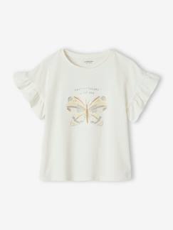 Maedchenkleidung-Shirts & Rollkragenpullover-Mädchen T-Shirt mit Pailletten Oeko-Tex