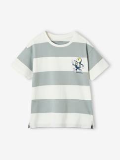 Jungenkleidung-Jungen Sport-Shirt mit Streifen Oeko-Tex